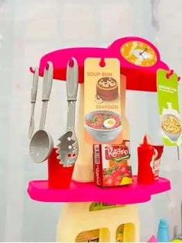 Kitchen Set With Accessories - ფუნქციური სათამაშო სამზარეულო, 6 image