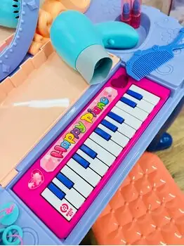 Beauty Make Up Toy Set with piano key - საბავშვო ტრილიაჟი, 6 image