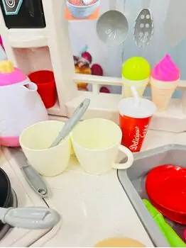 Kitchen Set With Accessories - ფუნქციური სათამაშო სამზარეულო, 9 image