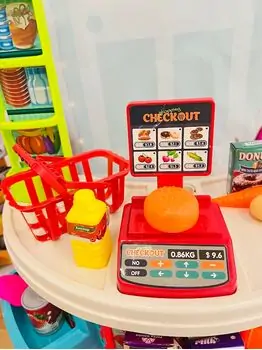 Market Play Set საბავშვო ფუნქციური დახლ-მაღაზია, 6 image