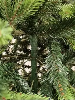 Carpathian Christmas Tree Light Green Tips 230CM PVC + PE  ნაძვის ხე შერეული სილიკონის წიწვებით, 7 image