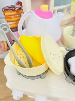 Kitchen Set With Accessories - ფუნქციური სათამაშო სამზარეულო, 7 image