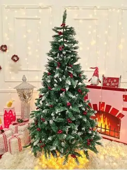 Christmas Tree With Berries საახალწლო ნაძვის ხე დათოვლილი ბოლოებით და კენკრით 180 სმ (OT2074)