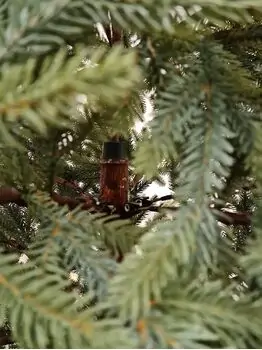 Christmas Tree With Silicone Needles 210 CM საახალწლო ნაძვის ხე 100% სილიკონი  (OT2328), 7 image