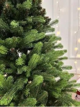 Carpathian Christmas Tree Light Green Tips 210CM PVC + PE  ნაძვის ხე შერეული სილიკონის წიწვებით, 5 image