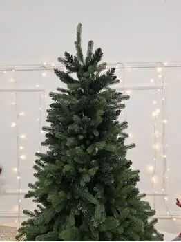 Carpathian Christmas Tree Green PVC + PE 230CM ნაძვის ხე შერეული სილიკონის წიწვებით, 3 image