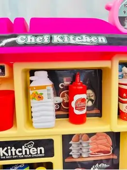 Kitchen Set With Accessories - ფუნქციური სათამაშო სამზარეულო, 8 image