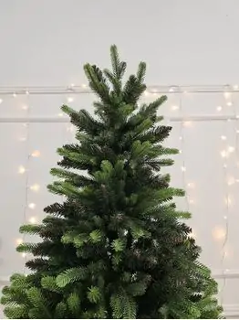 Carpathian Christmas Tree Light Green Tips 210CM PVC + PE  ნაძვის ხე შერეული სილიკონის წიწვებით, 4 image