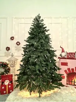 Kovalivian Christmas Tree Green VIP, PE 210 CM ნაძვის ხე 100% სილიკონი