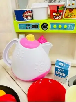 Home Chef Kitchen Set With Accessories - ფუნქციური სათამაშო სამზარეულო, 5 image