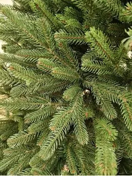 Carpathian Christmas Tree Green 210CM PVC + PE ნაძვის ხე შერეული სილიკონის წიწვებით, 6 image