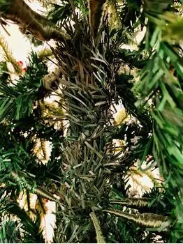 Christmas Tree With Berries საახალწლო ნაძვის ხე სილიკონის შერეული წიწვებით და კენკრით 210 სმ (OT035), 6 image