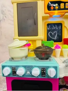 Kitchen Set With Accessories - ფუნქციური სათამაშო სამზარეულო, 8 image