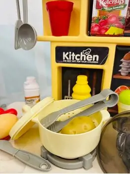 Modern Kitchen Set 922-120 ფუნქციური საბავშვო სამზარეულო, 7 image