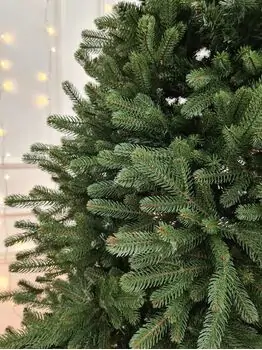 Carpathian Christmas Tree Green 210CM PVC + PE ნაძვის ხე შერეული სილიკონის წიწვებით, 5 image