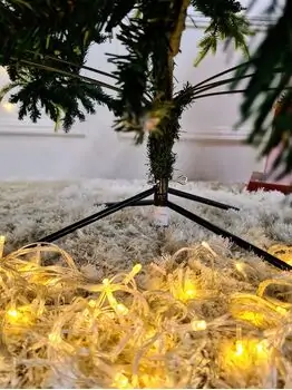 Christmas Tree With Pine Cones And Berries  საახალწლო ნაძვის ხე შერეული წიწვებით გირჩით და კენკრით 240 სმ (OT2004), 8 image