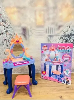Beauty Make Up Toy Set with piano key - საბავშვო ტრილიაჟი, 4 image