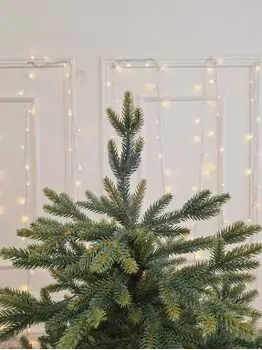 Christmas Tree 180 CM საახალწლო ნაძვის ხე 100% სილიკონი (OT2327), 12 image