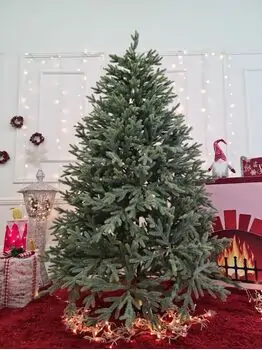 Christmas Tree 180 CM საახალწლო ნაძვის ხე 100% სილიკონი (OT2327), 11 image