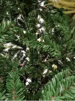 Christmas Tree საახალწლო ნაძვის ხე შერეული სილიკონის წიწვებით 240 CM (OT2330), 8 image