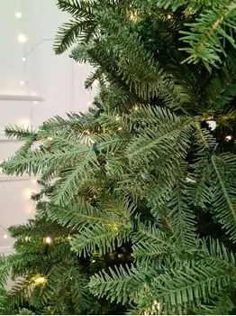 Christmas Tree With Lights - საახალწლო ნაძვის ხე შერეული სილიკონის წიწვებით და განათებებით 225 CM  (OT2333), 6 image