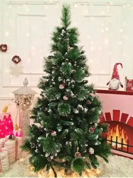 Christmas Tree With Pine Cones And Berries 180 CM ნაძვის ხე დათოვლილი ბოლოებით გირჩით და კენკრით (OT024), 2 image