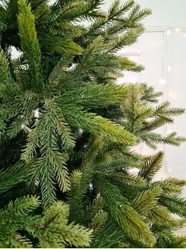 Christmas Tree საახალწლო ნაძვის ხე შერეული სილიკონის წიწვებით 240 CM (OT2330), 6 image