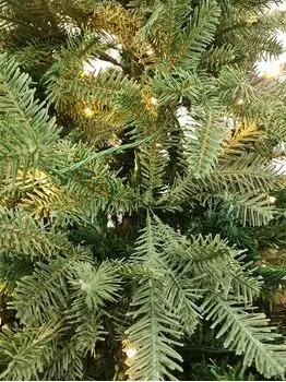 Christmas Tree With Lights - საახალწლო ნაძვის ხე შერეული სილიკონის წიწვებით და განათებებით 225 CM  (OT2333), 5 image