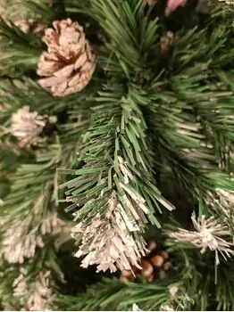 Christmas Tree With Pine Cones საახალწლო ნაძვის ხე გირჩებით 210 სმ, 4 image