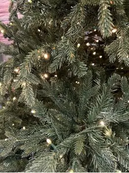 Christmas Tree With Lights 240 CM  ნაძვის ხე შერეული სილიკონის წიწვებით და განათებით, 5 image