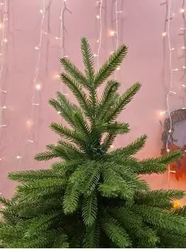 Christmas Tree 210 CM  ნაძვის ხე 100 % სილიკონი, 2 image