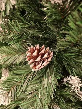 Christmas Tree With Pine Cones საახალწლო ნაძვის ხე გირჩებით 210 სმ, 7 image