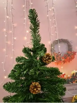 Christmas Tree With Pine Cones 210 CM ნაძვის ხე გირჩებით, 4 image
