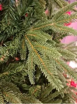 Christmas Tree 210 CM ნაძვის ხე შერეული სილიკონის წიწვებით, 6 image