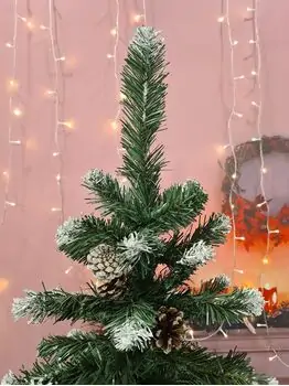 Christmas Tree With Pine Cones საახალწლო ნაძვის ხე გირჩებით 210 სმ, 6 image