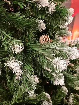 Christmas Tree With Pine Cones 180 CM საახალწლო ნაძვის ხე გირჩებით, 5 image