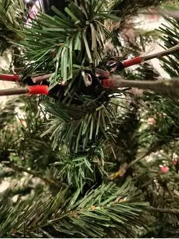 Christmas Tree With Pine Cones საახალწლო ნაძვის ხე გირჩებით 210 სმ, 5 image