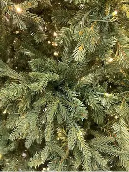 Christmas Tree With Lights 240 CM  ნაძვის ხე შერეული სილიკონის წიწვებით და განათებით, 4 image