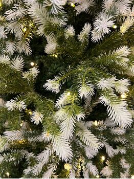 Christmas Tree With Lights 210 CM ნაძვის ხე შერეული სილიკონის წიწვებით და განათებით, 3 image