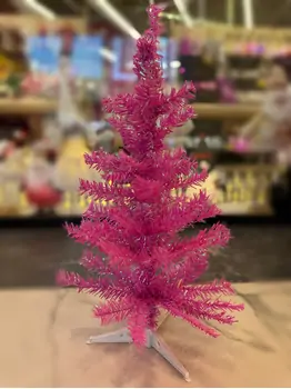 Christmas Tree Pink 60 CM ნაძვის ხე, 2 image