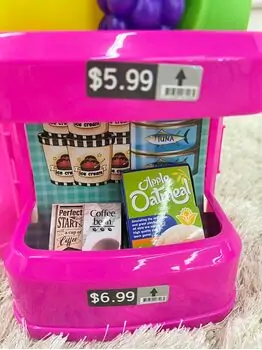 Modern Super-Market And Shopping Cart - საბავშვო ფუნქციური დახლ-მაღაზია, 5 image