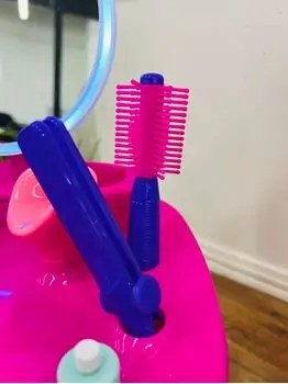 Barbie Vanity with Light and Sound - საბავშვო ბარბის ტრილიაჟი, 5 image