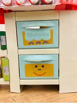 Fisher Price Large Kitchen - ფუნქციური სათამაშო სამზარეულო, 9 image