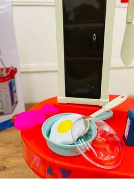 Fisher Price Large Kitchen - ფუნქციური სათამაშო სამზარეულო, 13 image