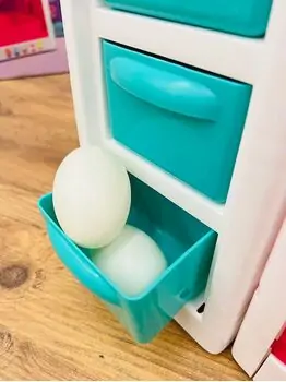 Barbie Large Kitchen with Light and Sound - ბარბის ფუნქციური სათამაშო სამზარეულო, 8 image