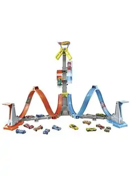 Hot Wheels Vertical Flight Thrill Race Set GRW39 საბავშვო სათამაშო ტრასა, 2 image
