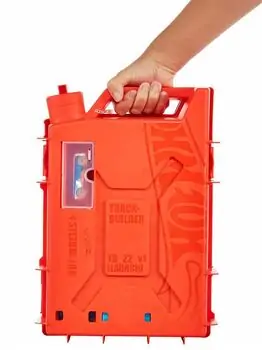 Hot Wheels Track Builder Unlimited Fuel Can Stunt Box - საბავშვო სათამაშო ტრასა, 5 image