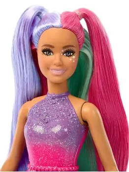 Barbie a Touch of Magic Character Dolls Purple - ბარბის თოჯინა აქსესუარებით, 2 image