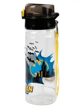 Tuffex Batman Solo Straw Bottle 500 Ml - საბავშვო წყლის ბოთლი