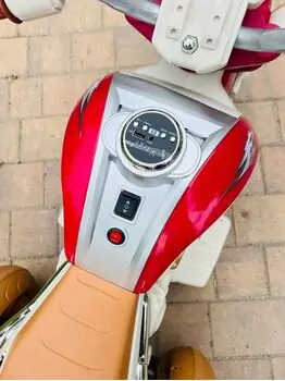 Vintage Harley Motorcycle Pink - ელექტრო მოტოციკლი, 5 image
